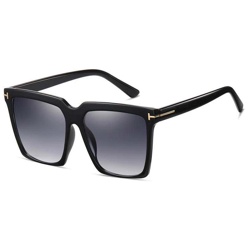 1 Pair Simple Series Retro mixed color Plastic Women Sunglasses Picture2