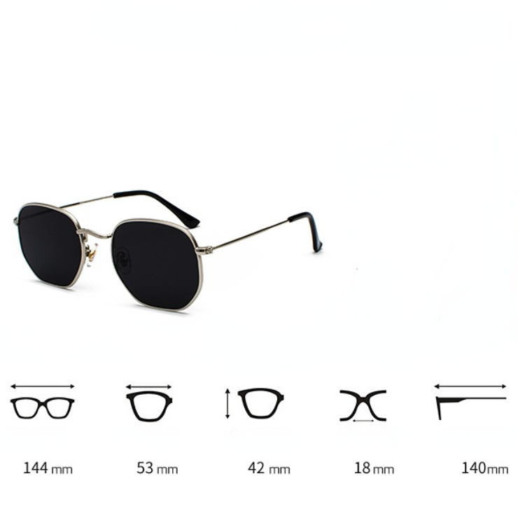1 Pair Stylish Series Daily Mixed Color Modern Alloy Women's Sunglasses Picture2