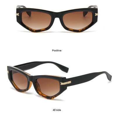 1 Pair Simple Series Daily Leopard Print Plastic Women Sunglasses h5 Picture2