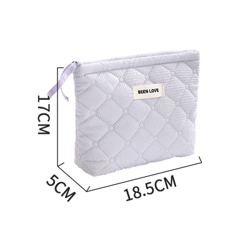 1 Paar Simple Series Einfache einfarbige Polyester-Damentaschen Bild2