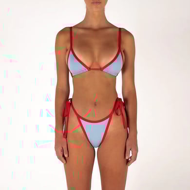 1 set di bikini sexy con spalline abbinate h5 Immagine3