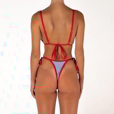 1 set di bikini sexy con spalline abbinate h5 Immagine2