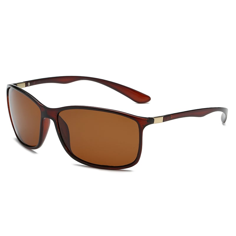 1 paio di occhiali da sole unisex in viscosa con stampa leopardata Simple Series Daily 