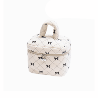 White Bow Bucket Bag Picture3