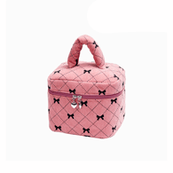 Pink Bow Bucket Bag 