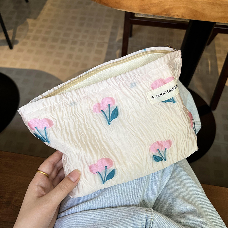 1 Piece Classic Series Natural Flower Polyester Women's Bags