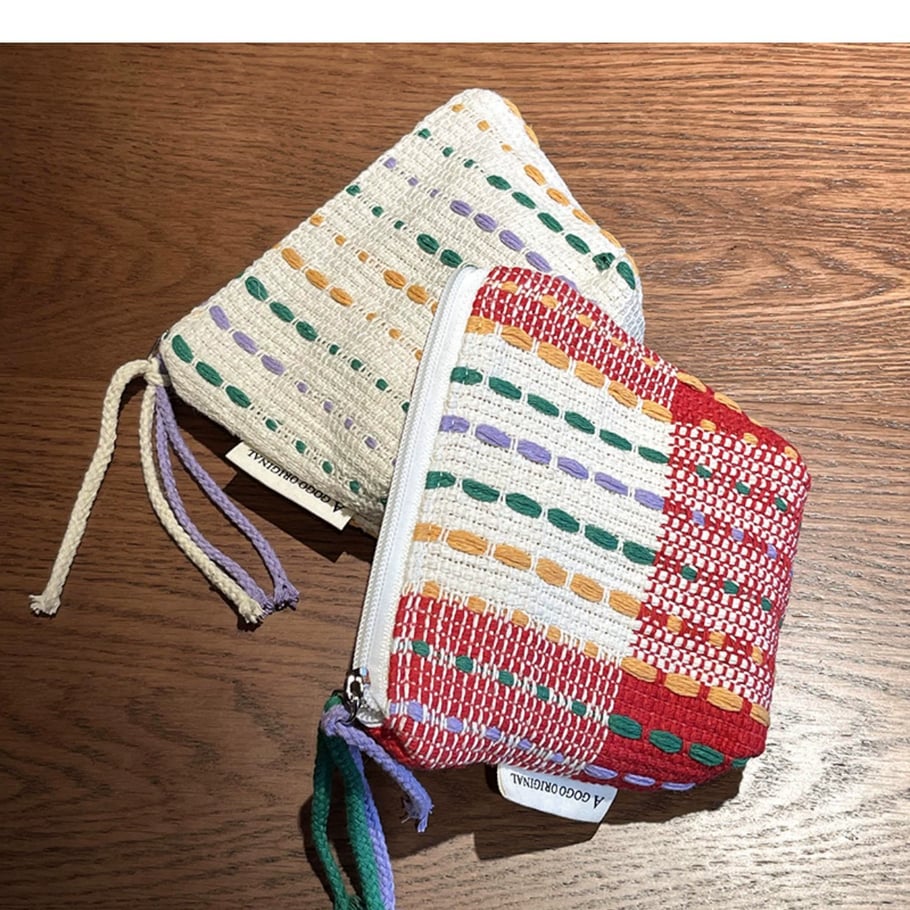 1 Piece Ethnic Series Daily Plaid Polyester Women's Bags Picture2
