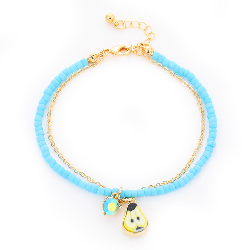 1 Stück Romantische Serie Urlaub Pflanze Legierung Unisex Perlen Armbänder 