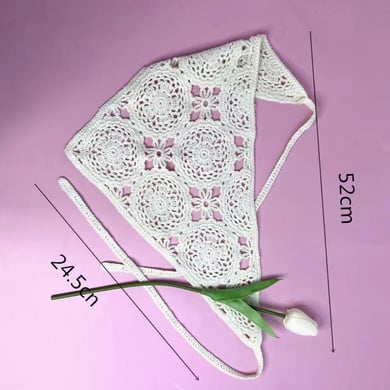 1 Stück Romantische Serie Urlaub Blume Rayon Damen Haarbänder h5 
