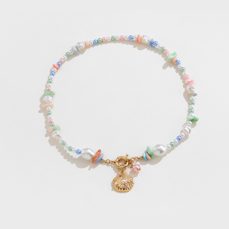 1 Piece Marine Series Designable Vacation Seashell Exquisite Women's Pendant Necklaces Picture2