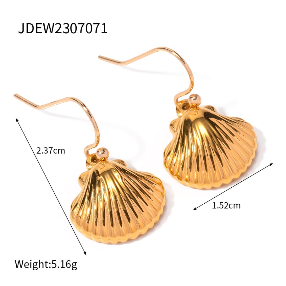europäischer und amerikanischer schmuck der neuen marine-element-serie für frauen, hochwertige luxus-nischen-ohrringe aus titanstahl und halskettenzubehör im  