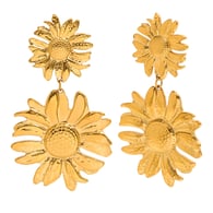 Daisy Earrings - Gold 