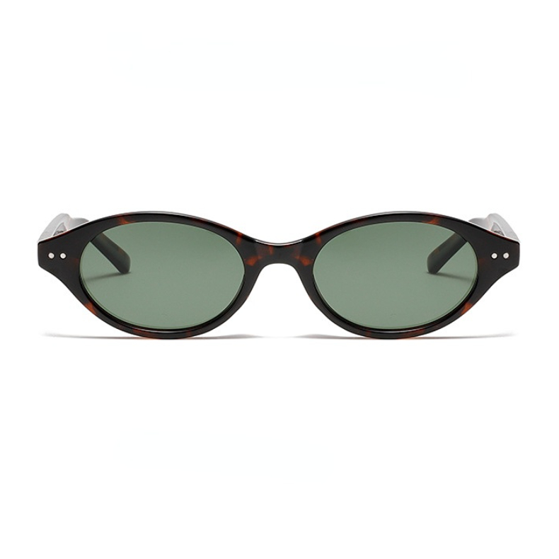 1 Pair of Simple and Elegant Leopard - Print Patchwork Women's Sunglasses Picture2