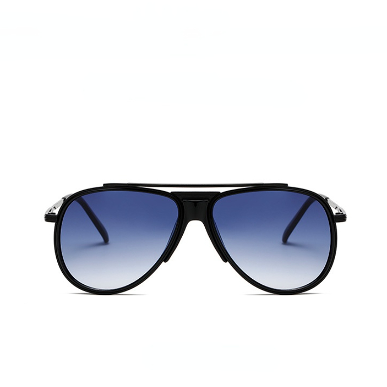 1 Stück Simple Series Lässige einfarbige Unisex-Sonnenbrille aus Legierung Bild4