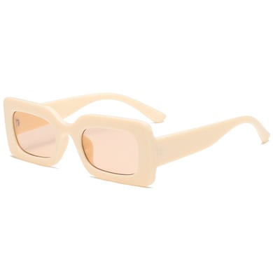 1 Stück Simple Series Casual Solid Color Kunststoff Damen Sonnenbrille h5 