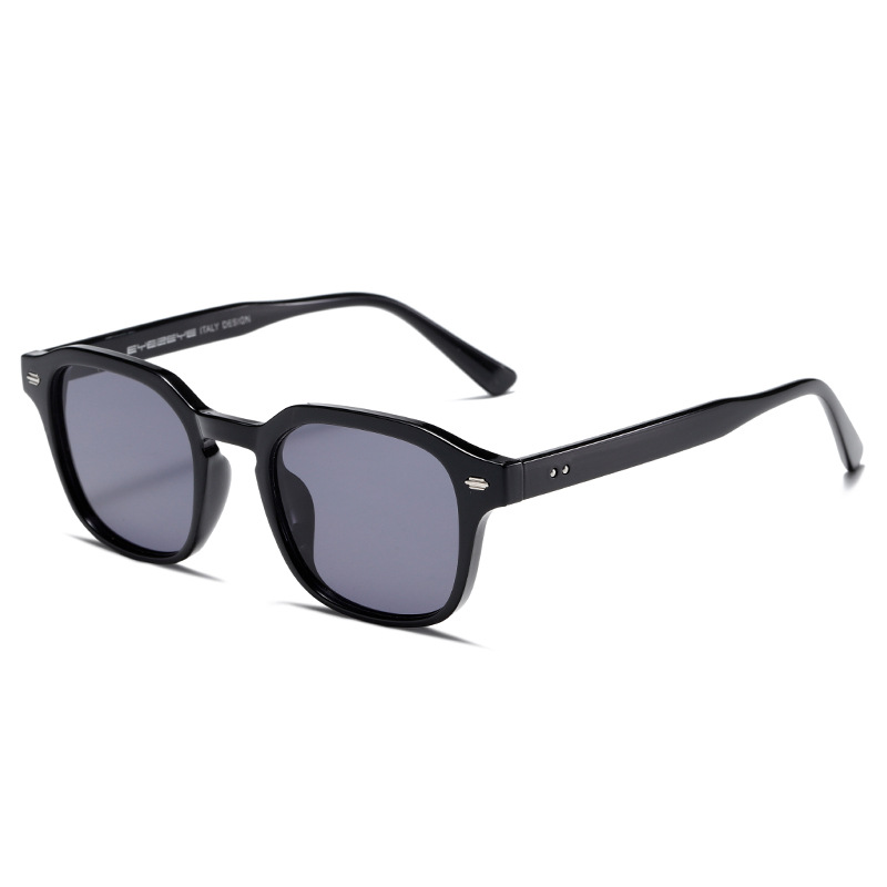 1 Stück Simple Series Casual Solid Color Kunststoff Damen Sonnenbrille 
