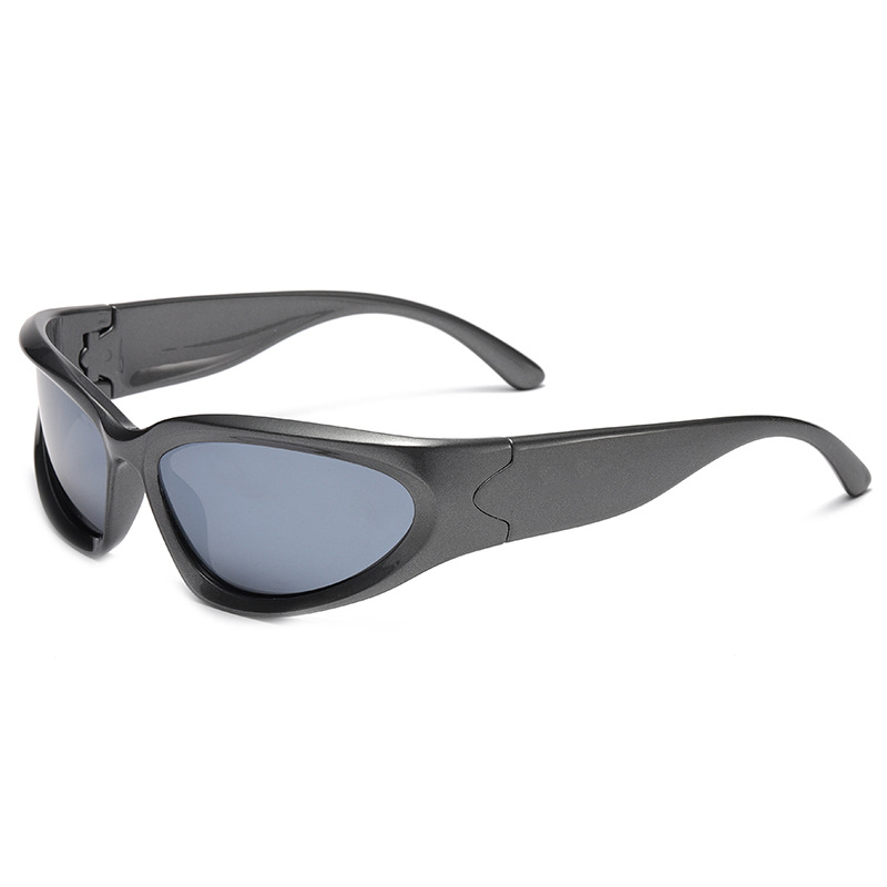 1 Stück Simple Series Tägliche einfarbige Damen-Sonnenbrille aus Kunststoff 