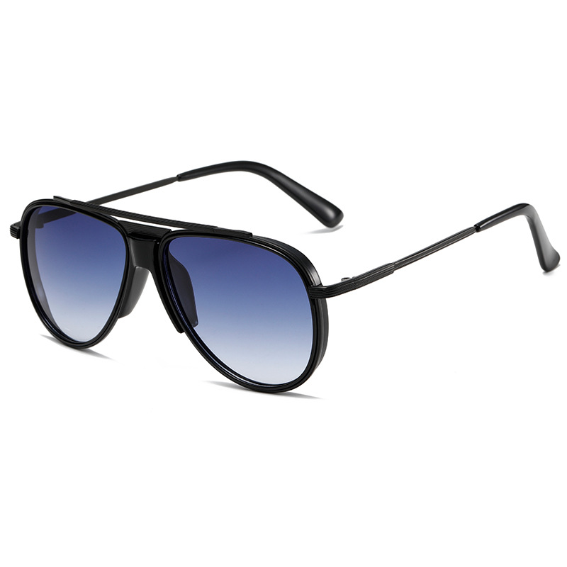 1 Stück Simple Series Lässige einfarbige Unisex-Sonnenbrille aus Legierung 