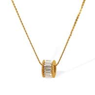 TPXL85G gold necklace 
