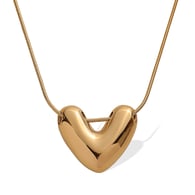 XL379G gold necklace 