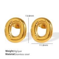 EH860GO Gold Earrings Picture13