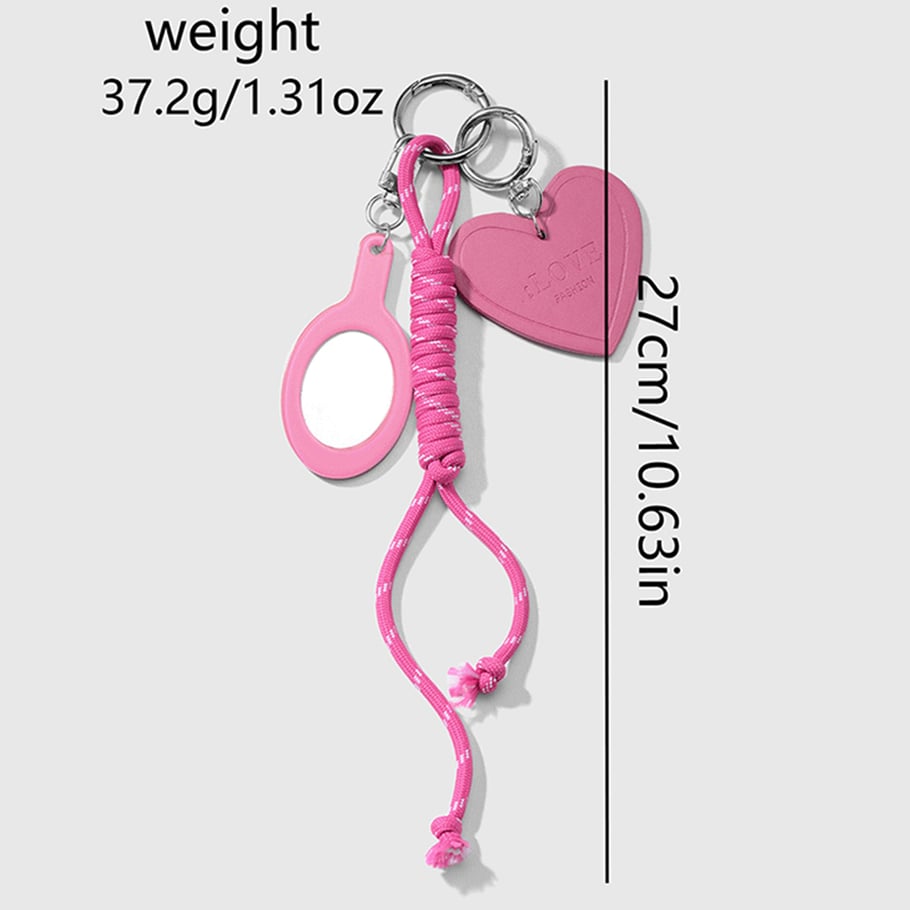 1 Piece Romantic Series Sweet Heart Alloy Women's Bag Charms Picture2