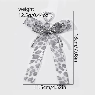 1 Piece Simple Series Retro Bow Knot Alloy Artificial Pearl Women's Bag Charms h5 Picture2