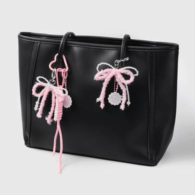 1 Piece Romantic Series Sweet Bow Knot Alloy Women's Bag Charms h5 Picture2