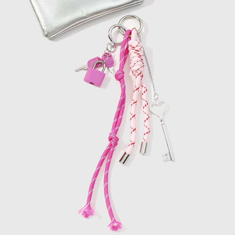 1 Piece Simple Series Sweet Heart Alloy Women's Bag Charms 