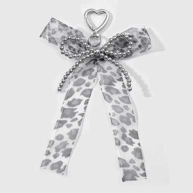 1 Piece Simple Series Retro Bow Knot Alloy Artificial Pearl Women's Bag Charms h5 