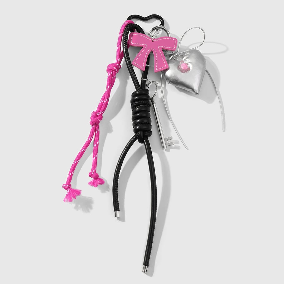 1 Piece Romantic Series Sweet Heart Alloy Women's Bag Charms 