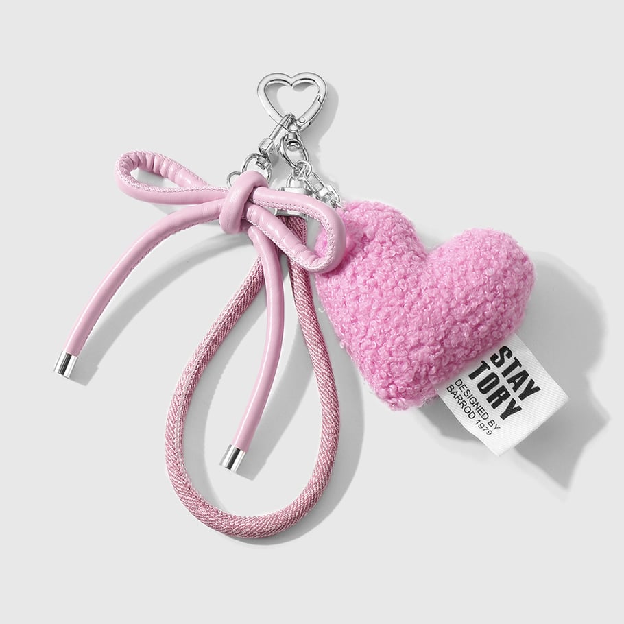 1 Stück Romantische Serie Niedliche Herz Legierung Damen Taschenanhänger 