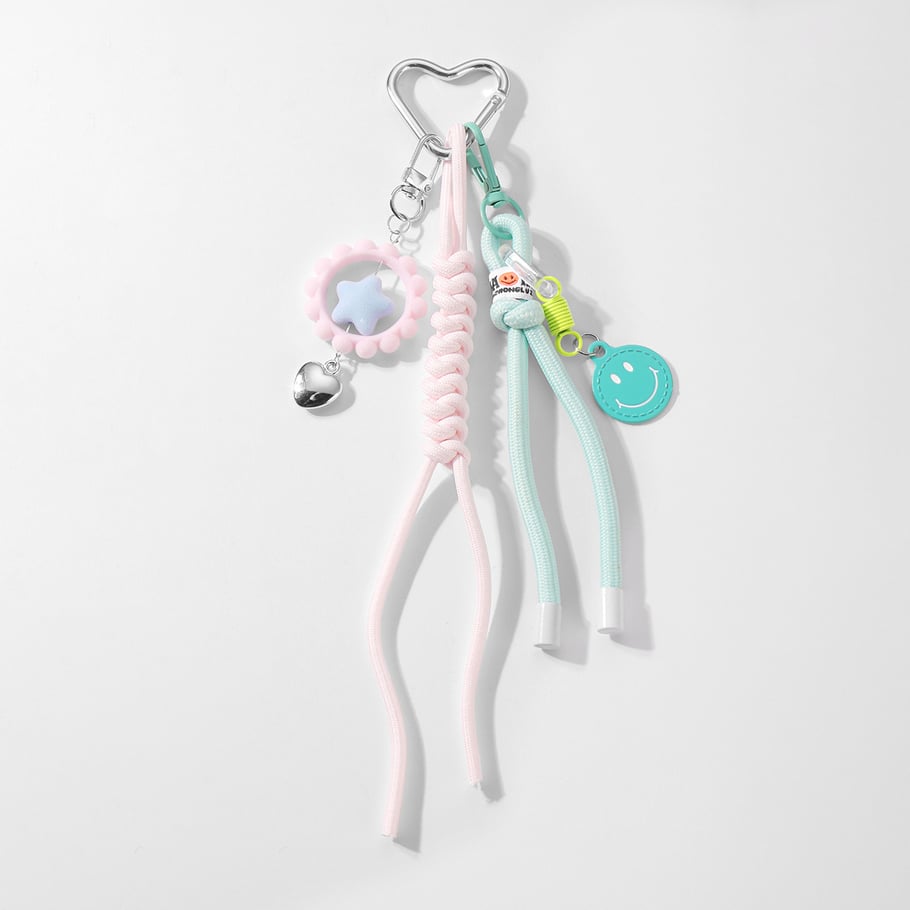 1 Stück Simple Series Sweet Bow Knot Alloy Damen Taschenanhänger 