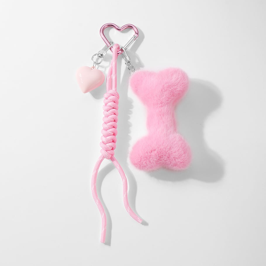 1 Piece Romantic Series Sweet Heart Alloy Women's Bag Charms 