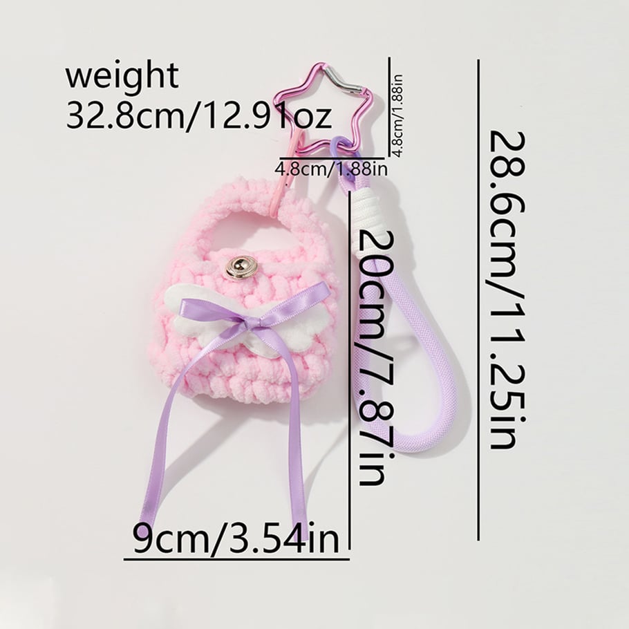 1 Piece Romantic Series Sweet Bow Knot Alloy Women's Bag Charms Picture2