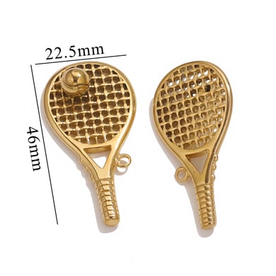 1 Piece Simple Series Simple Geometric Stainless Steel   Gold Color  Unisex Pendants h5 Picture2