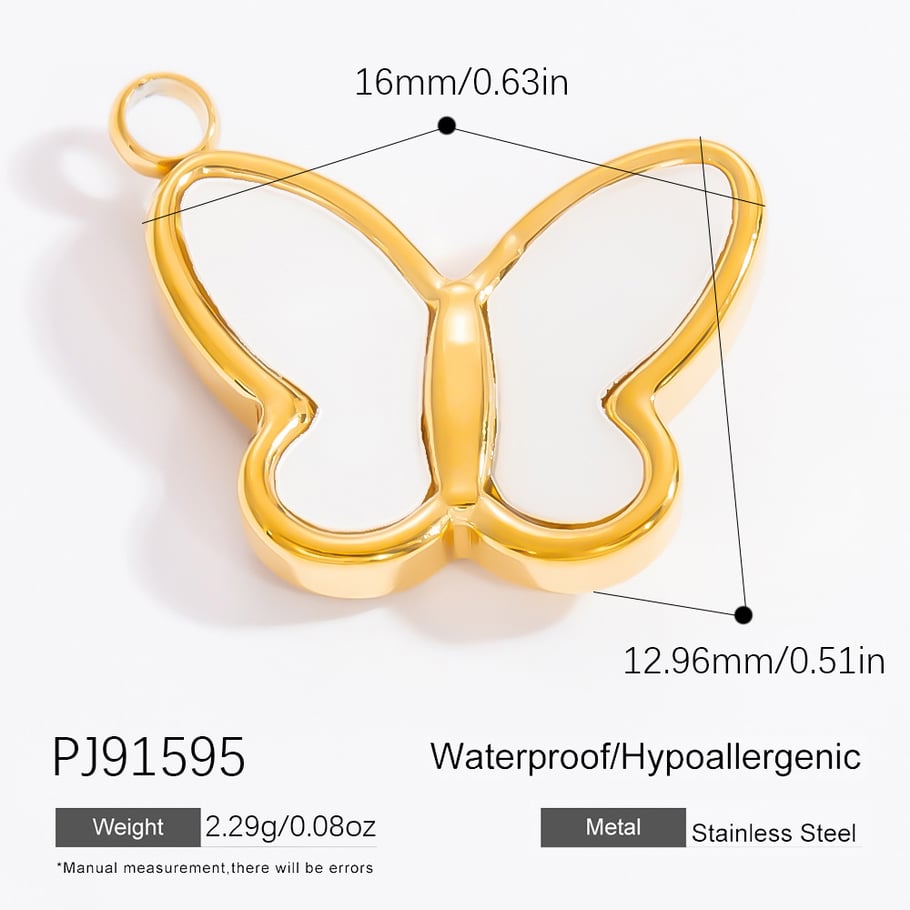 1 pieza de colgantes de acero inoxidable dorados con diseño de flores románticas para mujer 