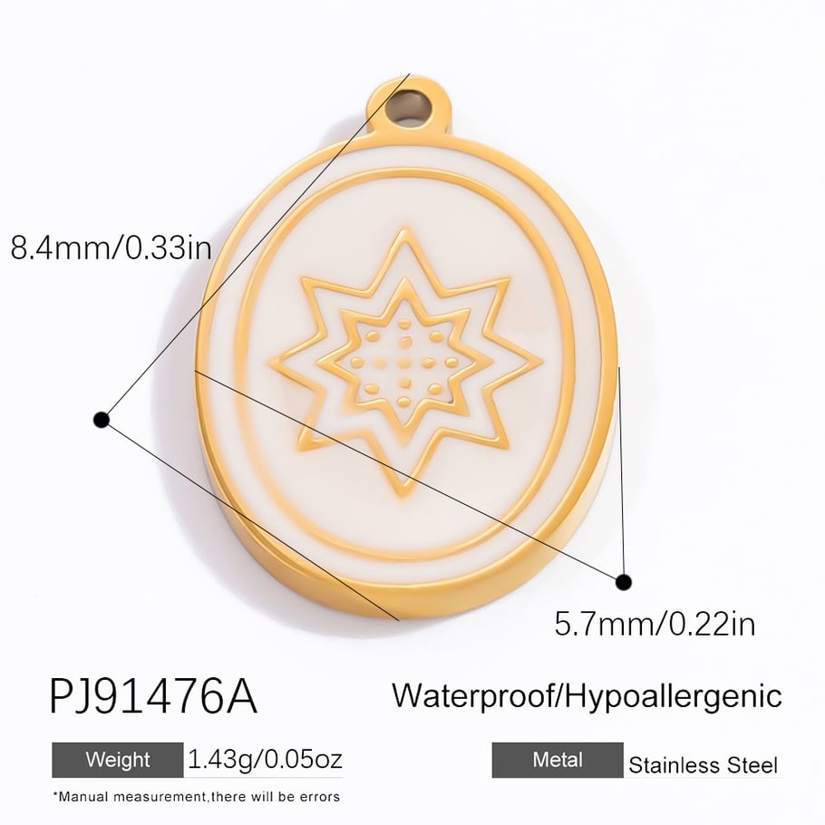 Colgante de acero inoxidable dorado con nudo de lazo retro de la serie clásica para mujer (1 pieza) 