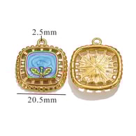 Hollow Flower Pendant-Blue Picture32