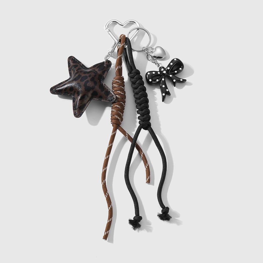 1 Piece Simple Series Cute Animal Leather Women's Bag Charms 