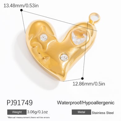 1 Stück Romantische Serie Urlaub Schildkröte Edelstahl Gold Farbe Damen Anhänger h5 