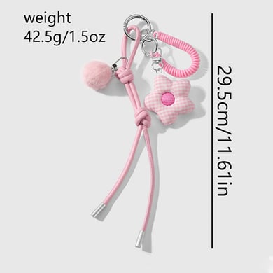 1 Piece Romantic Series Sweet Heart Alloy Women's Bag Charms h5 Picture2
