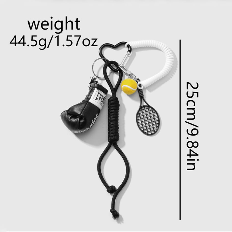1 Stück Simple Series Sport Cartoon Legierung Unisex Taschenanhänger Bild2