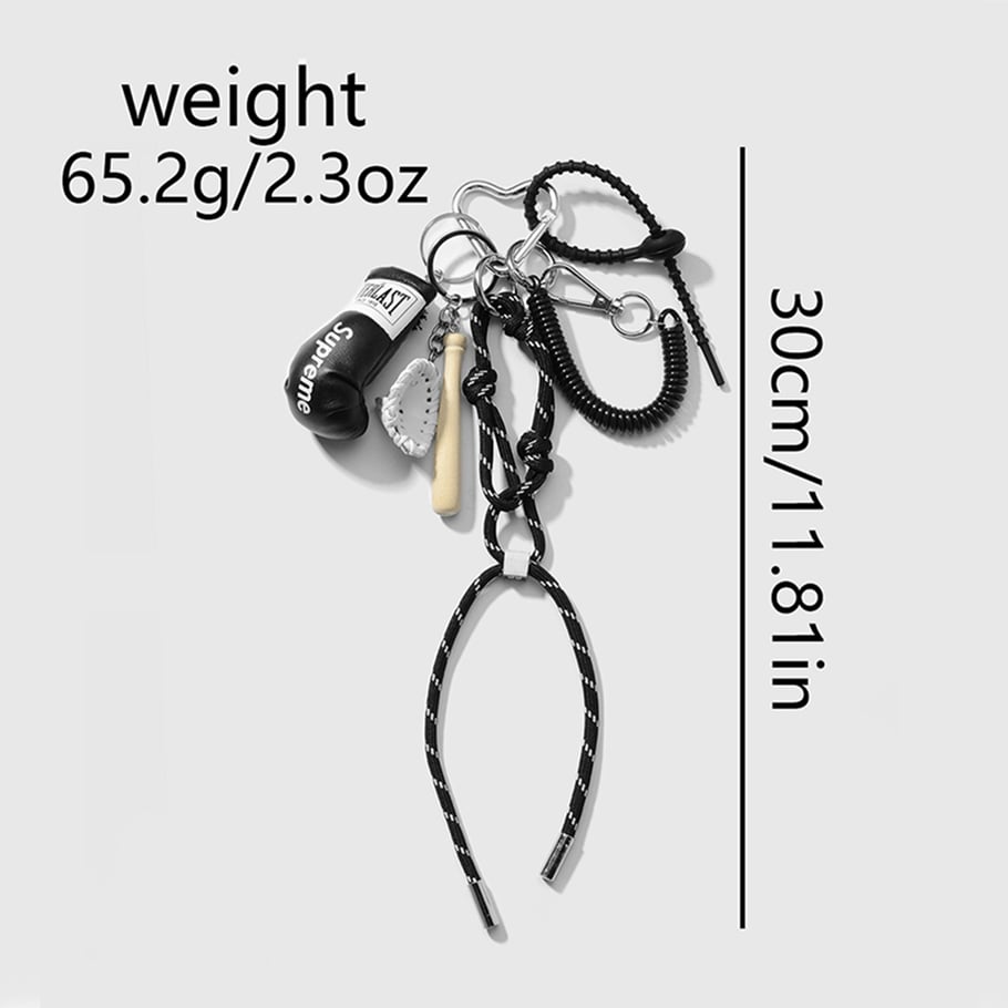 1 Piece Simple Series Sports Cartoon Alloy Unisex Bag Charms Picture2