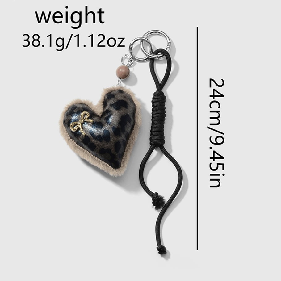 1 Piece Simple Series Retro Leopard Print Alloy Women's Bag Charms Picture2