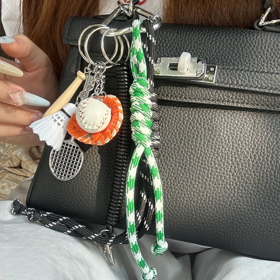 1 Piece Simple Series Sports Geometric PU Women's Bag Charms 