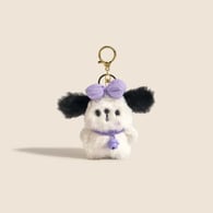 Purple Bow Puppy 
