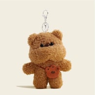 Shoulder bag bear-[Coffee] 
