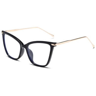 1 Pair Of Retro And Casual Cat-Eye Metal Anti-Blue Light  for Women's Glasses h5 