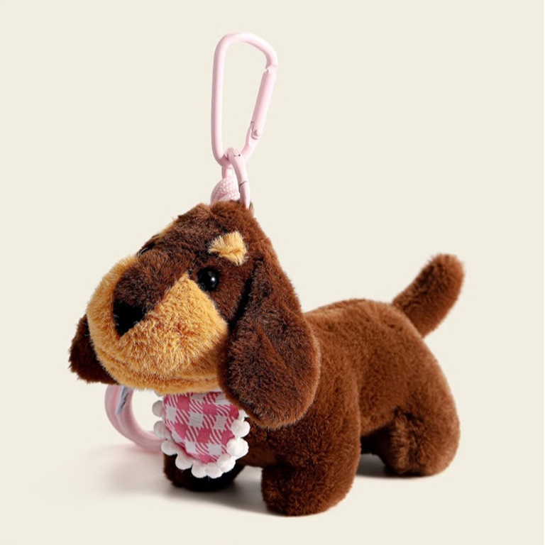 1 Piece Lovely Series Daily Badger Dog Charming Rayon Women's Bag Charms 